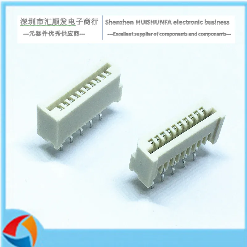 1.25mm Straight Pin FFC Flat Wire Socket Strip Connector FPC Connector  4/5//6/8/10/12/14/16/18/20/22/24/26/28/30P