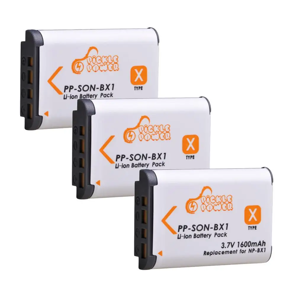 1600mAh NP-BX1 Battery for Sony ZV1F ZV-1 DSC RX1 RX100 M3 M2 RX1R