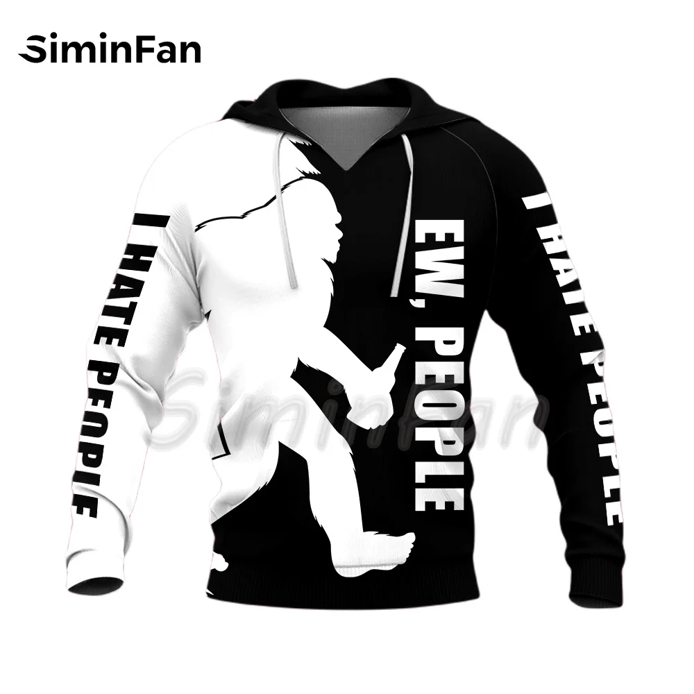 

Ew People Bigfoot Camping Men 3D Print Hoodies Unisex Casual Sweatshirt Harajuku Pullover Women Tracksuit Outwear Jacket Coat