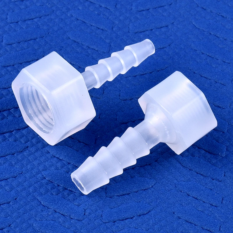 5~200Pcs/lot G1/8~1/4 To 4~12 PP Pagoda Direct Connector Aquarium Tank Air Pump Fittings Irrigation System Water Pipe Hose Joint