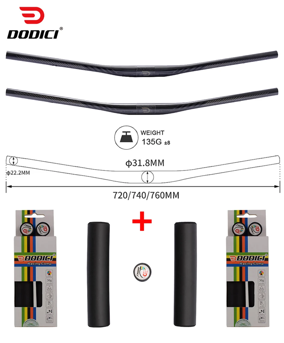 MTB Fahrrad Schwalbenförmigen Lenker, 31,8*720/780 MM, Ultraleicht Fahrrad Griff Zubehör, BMX Mountain Road Radfahren Teile – Detail 18