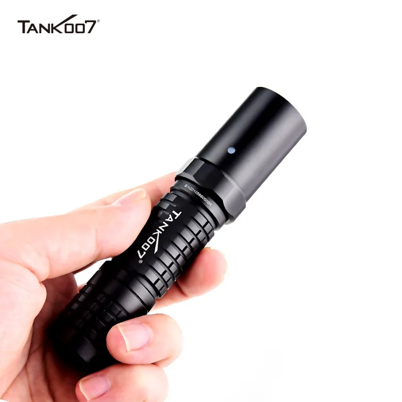 TANK007 NDT Anti-Counterfeit Antique Appraisal UV LED 365nm Blacklight Ultraviolet Light Flashlight Curing USB Rechargeable