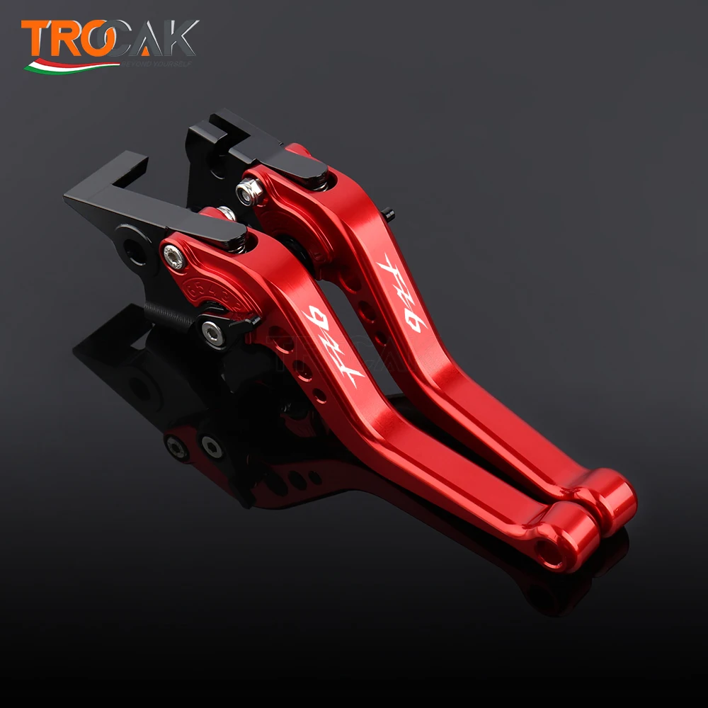 CNC Adjustable Motorcycle short Brake Clutch Levers For YAMAHA fz6 fazer FZ6 2004-2010 FZ6R FZ 6R 2009-2020