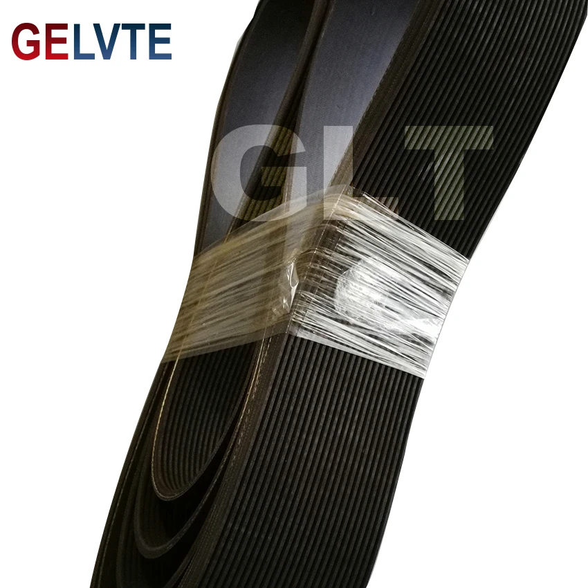 More Woven Belt Groove Belt Conveyor Belt, Rubber PK Industrial Belt - Leather/Belt