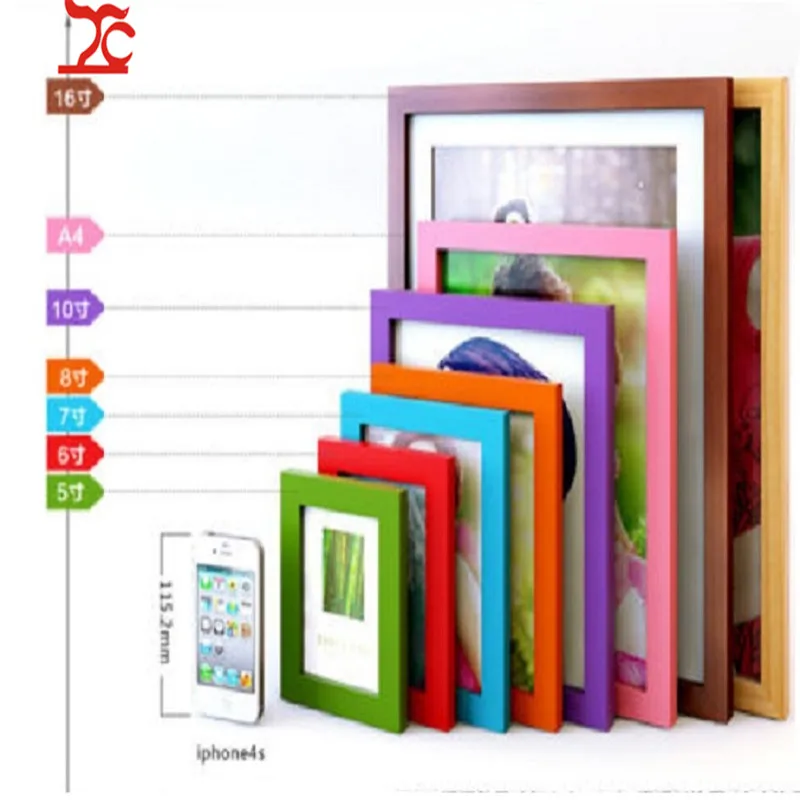 New Large Size Photo Frame Wooden A1 Room Decor Picture Photo Wall Frame Single Picture Desk Wall Frame