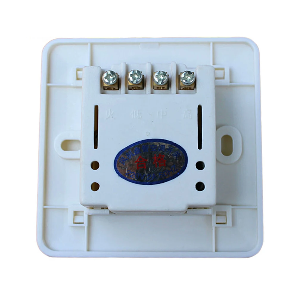 Air damper three speed switch, used for fan coil temperature control or heating cooling damper/fan