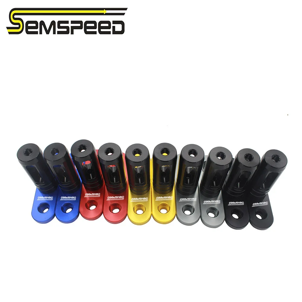 Semspeed para yamaha universal luz de nevoeiro suporte para yamaha frente fender luz titular yzf r1 r1m r1s r6 r6m r6s mt01 mt10 fz10