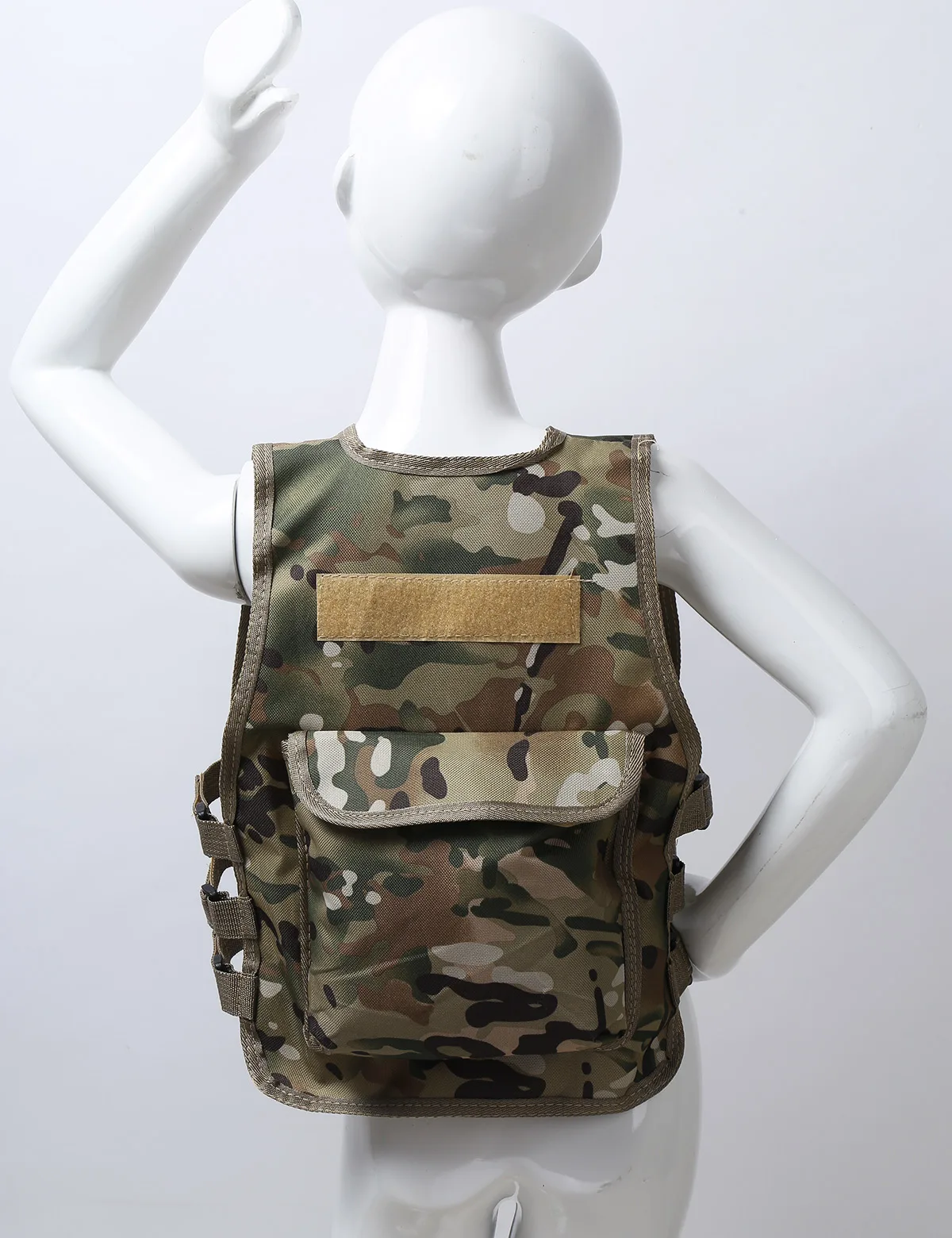 Militaire Kinderen Camouflage Jacht Kleding Mannen Combat Apparatuur Tactical Army Vest Kinderen Cosplay Kostuum Airsoft Sniper Uniform