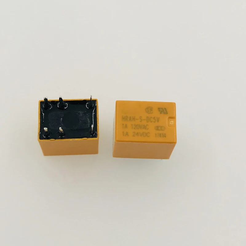 Новинка, 10 шт./лот реле HRAH-S-DC5V 6PIN 1A 120VAC