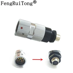 Tactical Custom PRC-148 / 152 to Harris HiRose 6 Pin Audio headset Adaptor PRC152 Radio 6pin to Harris HiRose 6 Pin headset