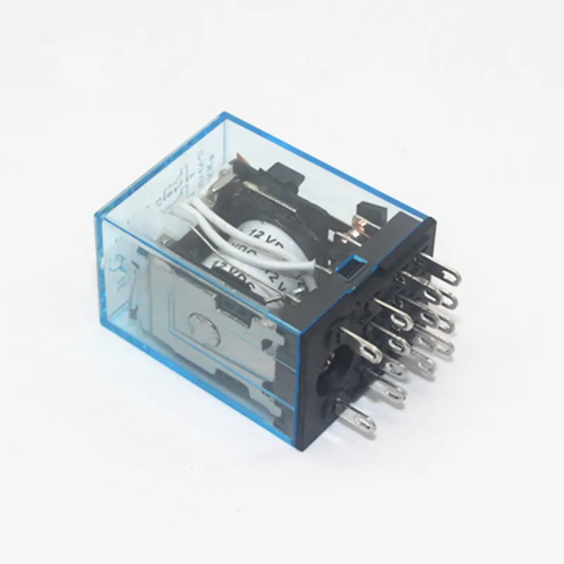 10pcs MY4NJ Coil AC12V AC24V DC12V DC24V DC 36V AC110V AC220V HH54P 5A 220V Miniature Electromagnetic General Purpose Relay