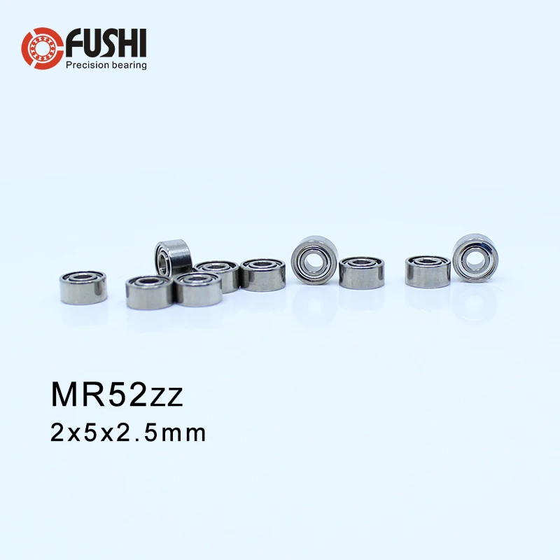 

MR52ZZ ABEC-1 500PCS 2X5X2.5mm Miniature Bearings bearing MR52 ZZ