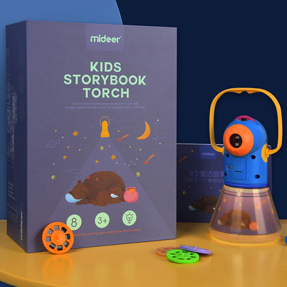 Storia proiettore luce per la festa dei bambini giocattoli regalo Set di libri di storie cielo stellato lampada per dormire giocattoli educativi per bambini lampada per proiettore