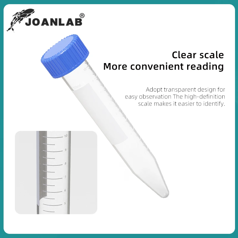 Mini Plastic centrifuge tube graduation 0.2ml 0.5ml 1.5ml 2ml 10ml 15ml 50ml pcr tube prp tube test tube plasma centrifuge tubes