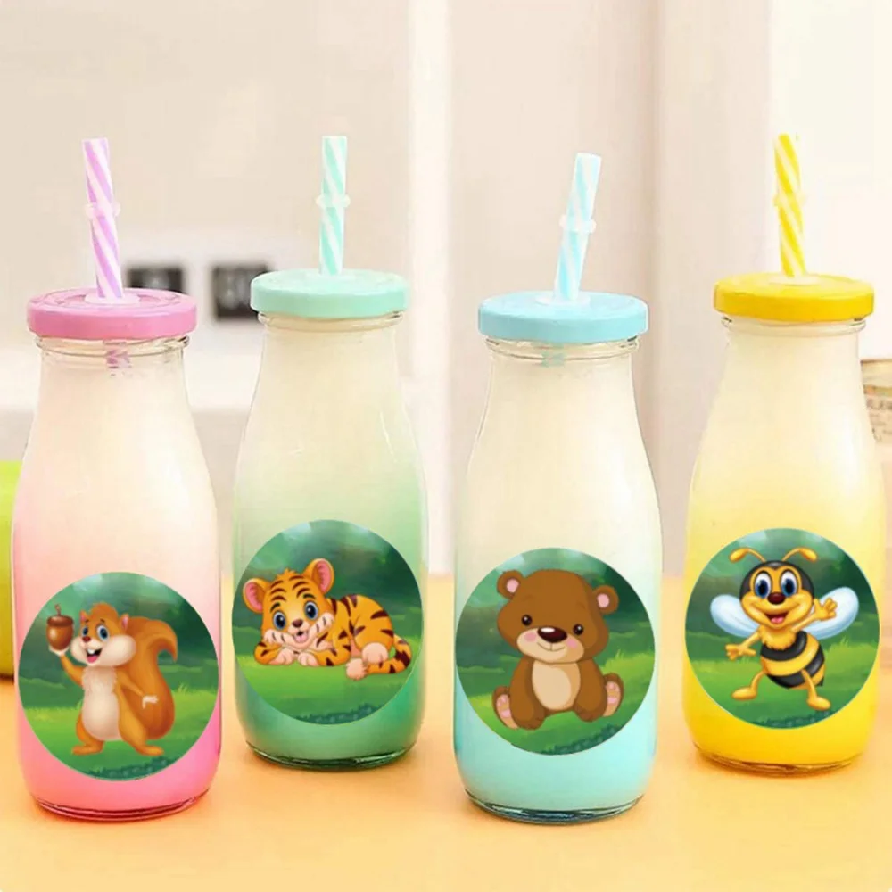 50-500pcs Cute Cartoon Sea Fish Stickers for Kids Children Reward Label Encouragement Scrapbooking Decoration Stationery Sticker