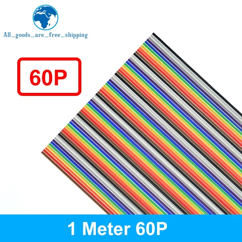 1/3 Meter 10P/12P/14P/16P/20P/26P/34P/40P/50P 1,27 mm Rastermaß Farbiges Flachbandkabel für DuPont-Draht für FC für Dupont-Stecker – Detail 11