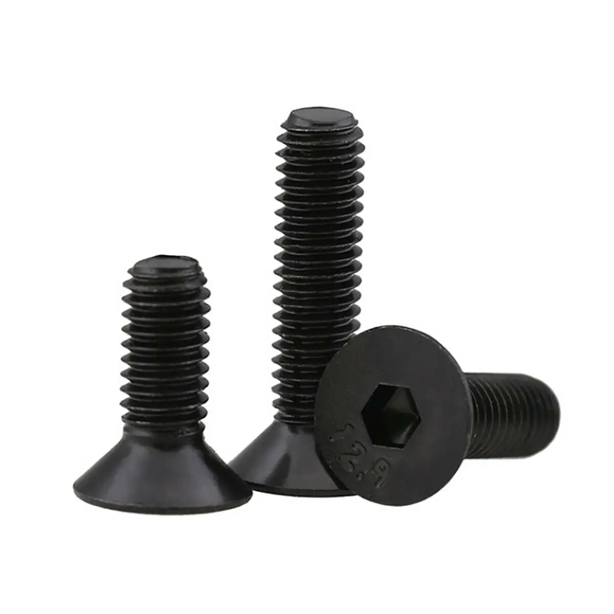 

Black Flat Head Countersunk Hex Hexagon Socket Cap Screws DIN7991 Alloy Steel Grade 12.9 Allen Bolts M3 M4 M5 M6 M8 M10