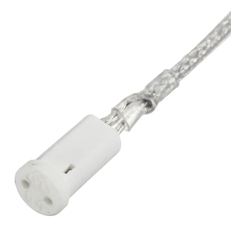 12V 10-50W PVC G4 Socket Lamp Base Holder Connector White Ceramic LED Halogen Bulb Lamp Light Connector 50/100/200cm