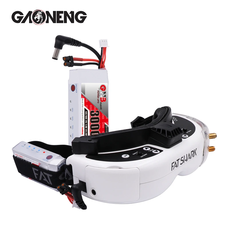 Batería Lipo GNB 2S 7.4V 3000mAh para Goggles FPV y Drones RC