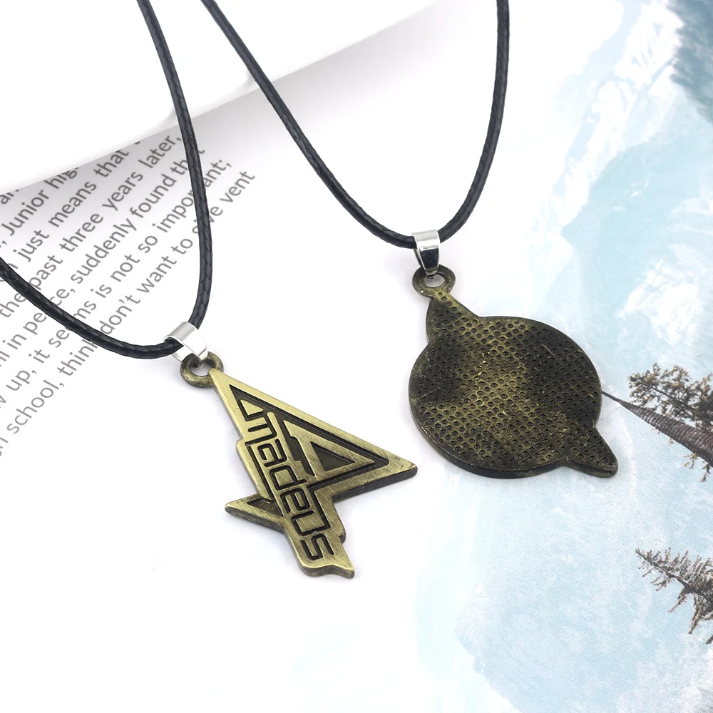 MIDY Spiel Steins Tor Abzeichen Halskette Amadeus Makise Kurisu Labmen Das Schicksal der Stein Anhänger Halskette Frauen Männer Schmuck – Detail 8