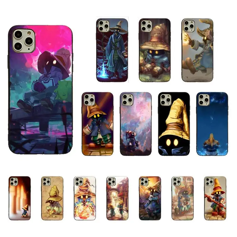 Vivi Ornitier Final Fantasy Soft black Phone Case for iphone 13 11pro MAX 8 7 6 6S Plus X XS MAX 5 5S SE XR Fundas Capa