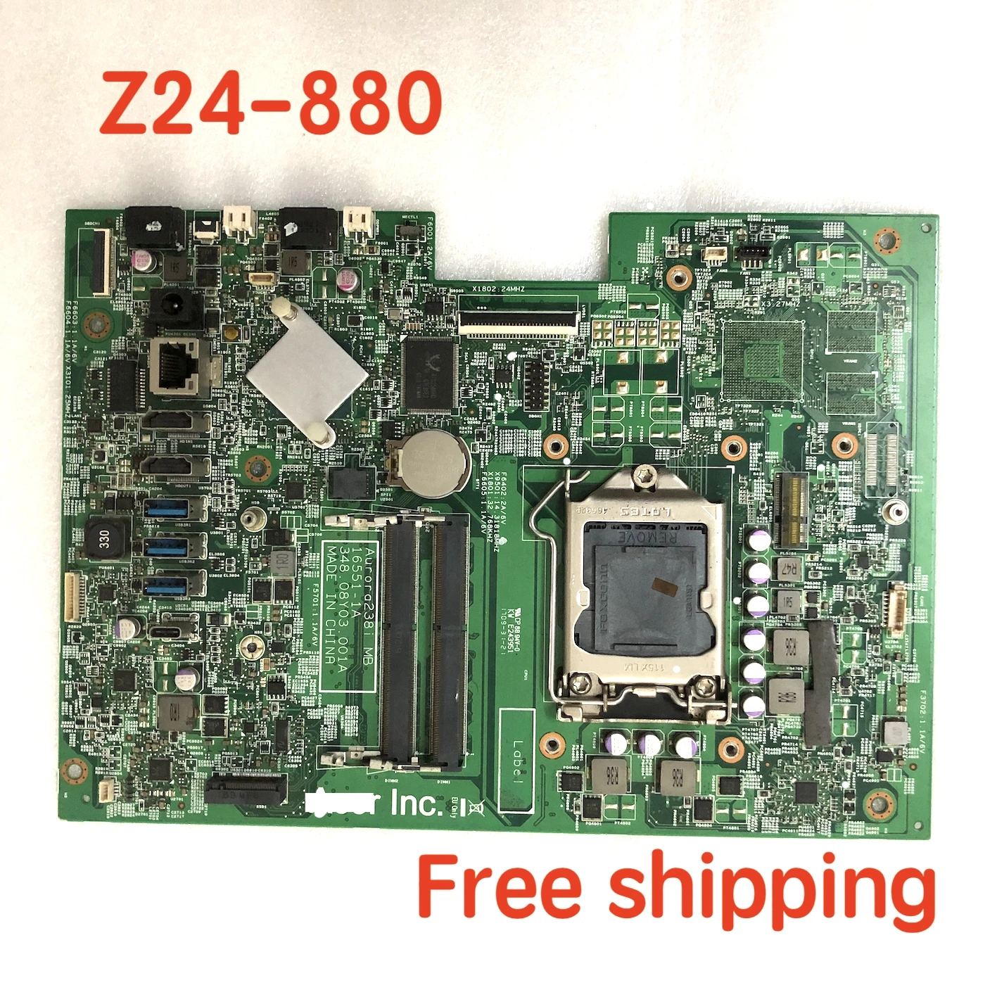 

For ACER Z24-880 Motherboard 16551-1A Motherboard 100%tested fully work