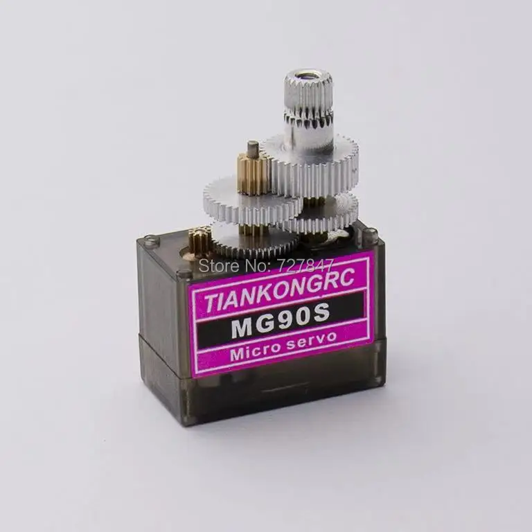 Nowy MG90S serwo Metal Gear cyfrowy 9g serwo SG90 dla helikopter Rc samolot łodzi MG90 9G