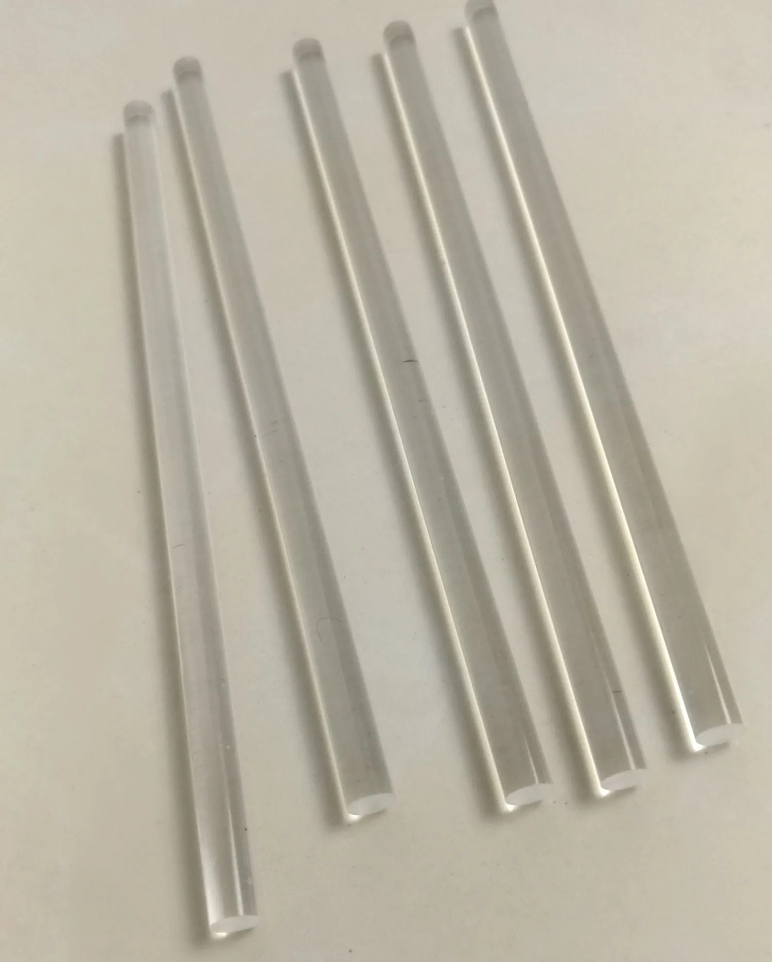 2mm to 100mm High Purity Silica Quartz Rod solid glass bar For Smelting,Casting ,Scientific research customize service