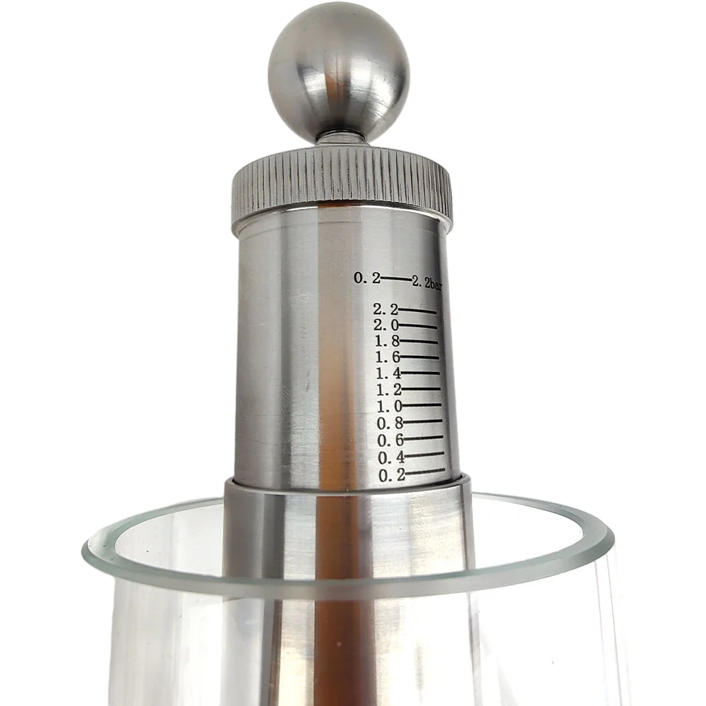 KegLand 1.5 Inch Tri-Clover Spunding Valve with Pressure Gauge 0.2 - 2.2 Bar (2.9 - 32 Psi) Beer Home Brewing Accessory