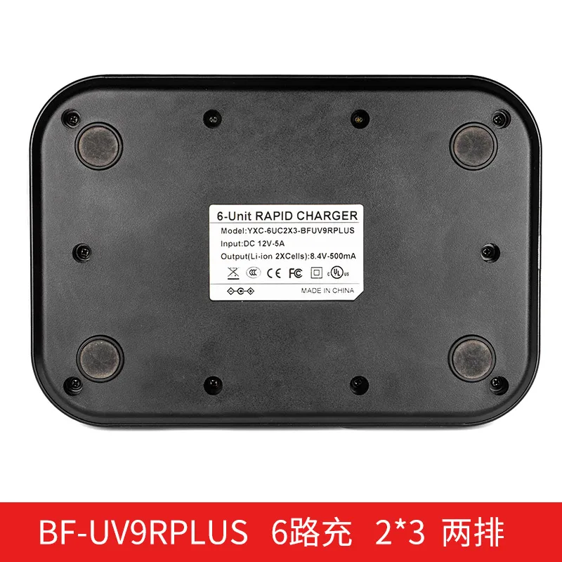 UV-9R più il caricatore rapido dell'unità 6 per il UV-9R di BAOFENG più il walkie-talkie di uv-9r UV-XR BF-A58 BF-9700 GT-3WP R760 UV-82WP