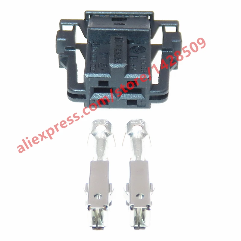 1 Set 2 Pin 4E0 971 942  Audio Bass Alto Car Door Klaxon Plug 4E0971942 Unsealed Connector For Audi C7A Porsche