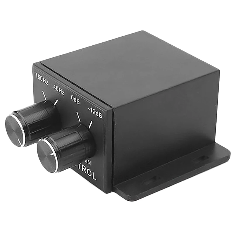 جديد جديد سيارة مكبر كهربائي o منظم باس مضخم الصوت المعادل كروس تحكم 4 Rca ضبط مستوى الخط حجم مكبر الصوت