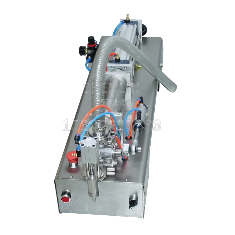 Piston filling machine automatic drawing liqiud water filler automatic bottle filling machine bottle equipment SHENLIN MACHINE