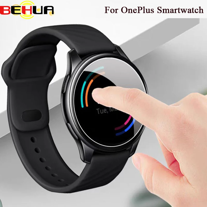 Película de hidrogel ultrafina para oneplus one plus, película protetora para relógio inteligente com cobertura completa hd, não é vidro