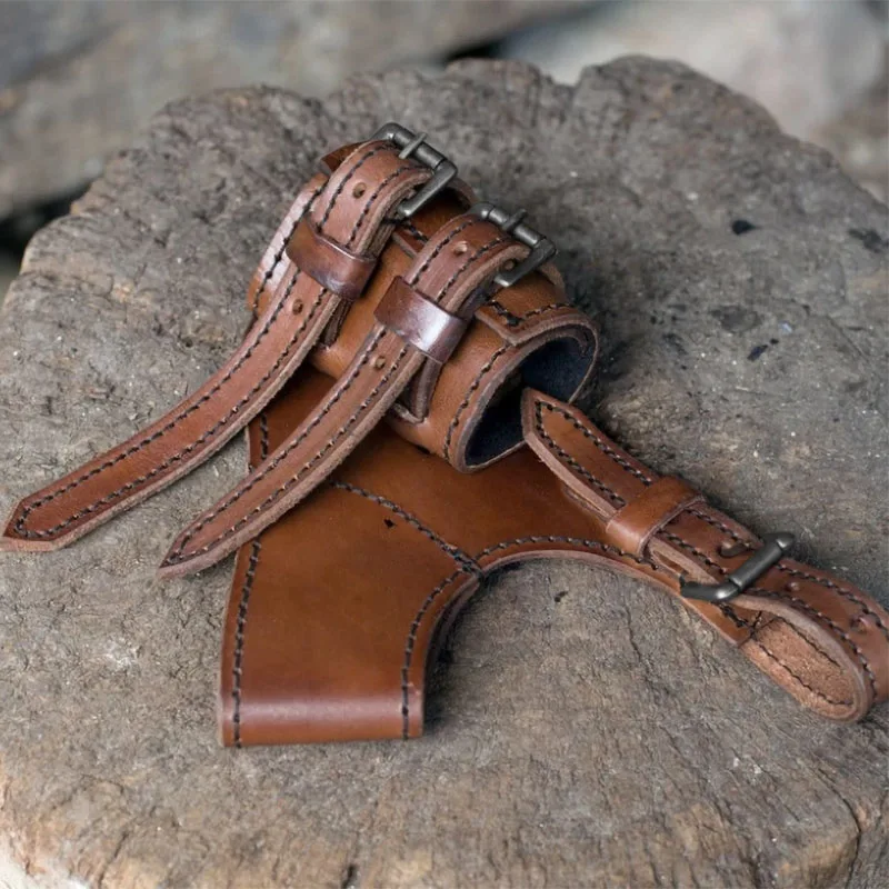 Medieval Belt Sword Holder Leather Sheath Scabbard Frog For Men Knight Weapon Costume Larp Accessory Steampunk Waist Holster Kit