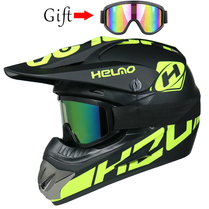 Casco todoterreno de moto para niño, accesorio de protección para motocross, AM DH