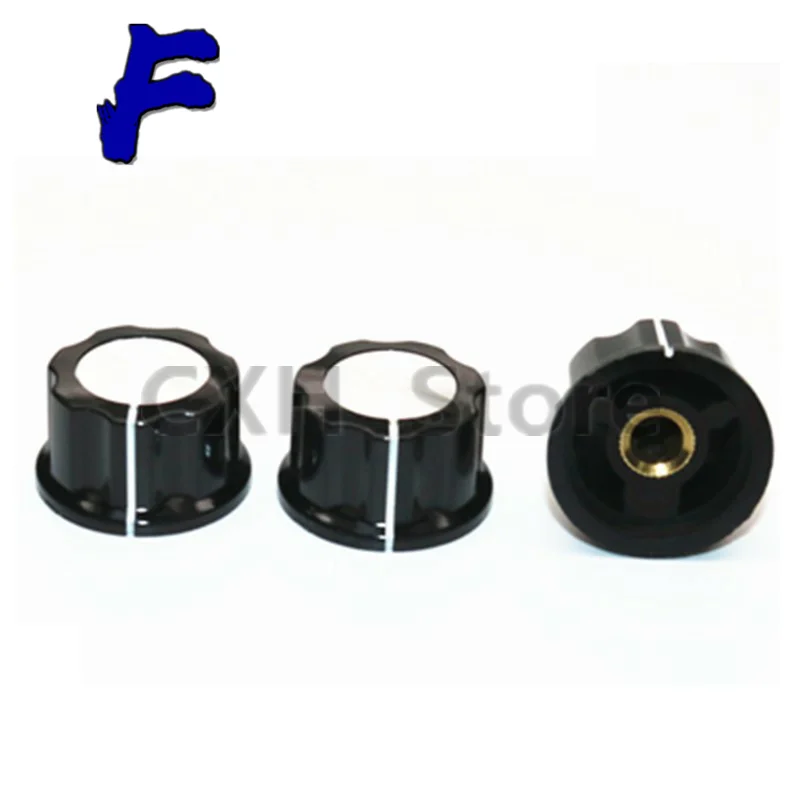 5pcs Hat MF-A03 potentiometer knob WH118/WX050 bakelite knob / copper core inner hole 6mm