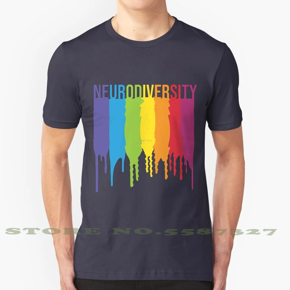 Neurodiversity-Autism Awareness 100% Pure Cotton T-Shirt Gamer Disability Aspergers Acceptance Neurodivergent Actuallyautistic