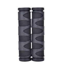 2Pcs BMX MTB Bicycle Rubber Grips Cycling Mountain Bicycle Scooter Bike Handle Bar Rubber Soft End Grip