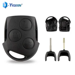 YIQIXIN-funda para mando a distancia de coche, carcasa para llave remota, FO21, HU101, para Ford Mondeo, Focus 2, 3, Festiva, Fiesta, Transit, c-max, s-max