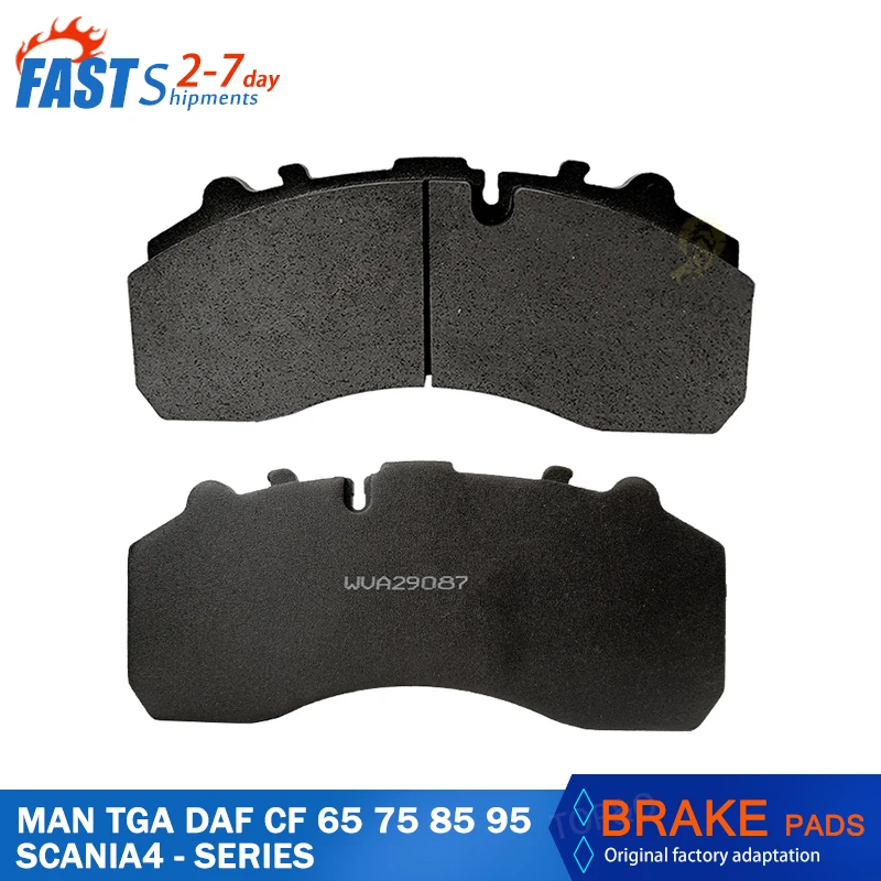 

29087 Disc brake pads for Yutong Jinlong Zhongtong bus J6 Jiefang Auman Tianlong disc brake pads Scania man