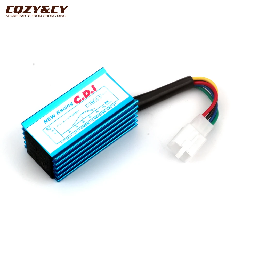 Scooter AC Racing CDI Igniter for Peugeot Buxy 50 Zenith Squab e Ludix Vivacity Looxor Metropolis SC Rapido SV Geo 50cc 2-Stroke