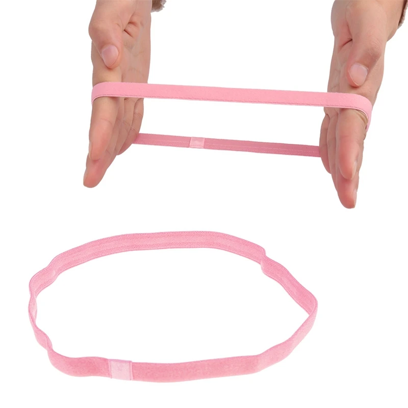 12Pcs Yoga Haar Band Frauen Elastische Candy Farbe Stirnband Mädchen Nicht-Slip Gummi Schweißband Lauf Gym Fitness Workout zubehör