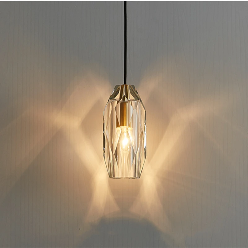 

Nordic Pendants Light Copper Hanging Lamp For Bedroom Bedside Living Room Modern Chandelier Restaurant Home Decor Light Fixtures