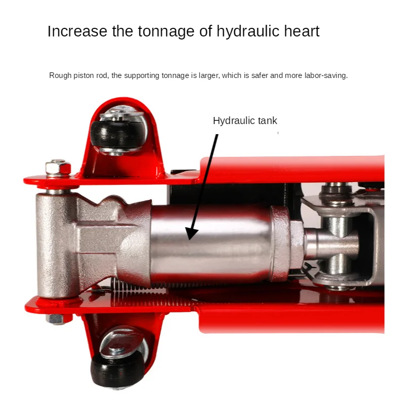 Jack Vehicle Horizontal Hydraulic Jack 2 Tons Hand Vehicle Jack Tyres Dedicated Emergency Equipment