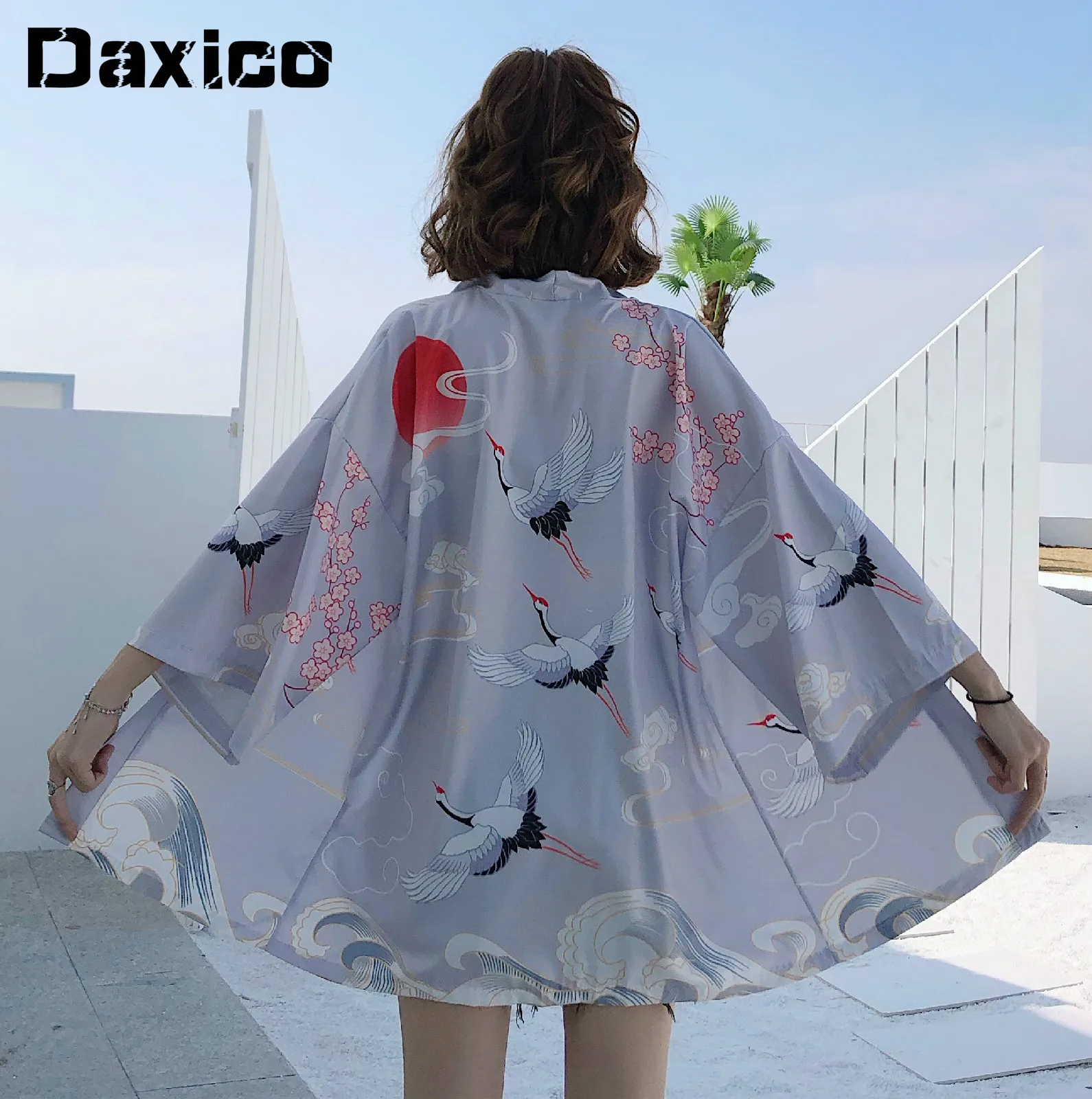 Woman Japanese Style Kimono Cardigan New Haori Samurai Kimonos Karate Streetwear Japones Mens Haori Yukata Sun Protection Shirt