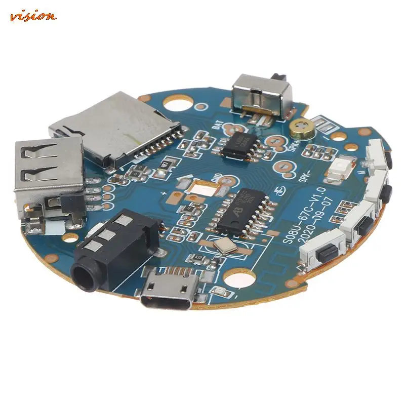3.7-5V Penerima Bluetooth Multifungsi Papan Amplifier Audio Dekoder MP3 Placa Amplificadora Bluetooth Bocina Bluetooth
