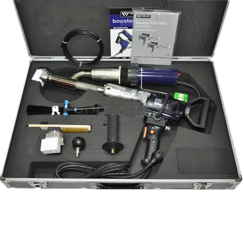 220V Extruded Plastic Welding Gun EX2/EX3 Extrusion Hand-Held Plastic Extruder Gun Electric Welding Torch 3000W Convenient