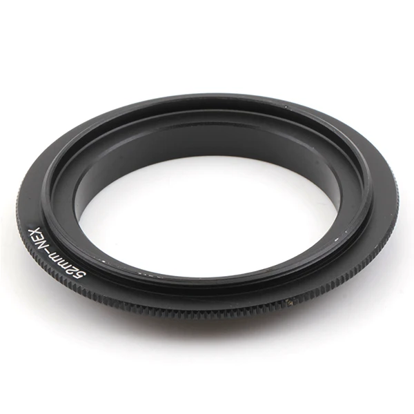 Pixco 52 Mm Lensa Makro Reverse Cincin Adaptor Cocok untuk Sony E Mount NEX NEX-VG900 NEX-VG30 NEX-EA50 FS700 NEX-VG10 NEX-VG20 kamera
