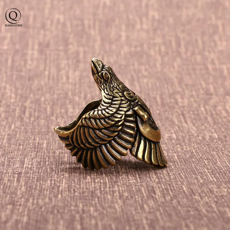 Brass Domineering Eagle Ring Fashion Ring Party Jewelry Men\'s  Adjustable Size Finger Ring Bands Copper Jewelry Animal Ring